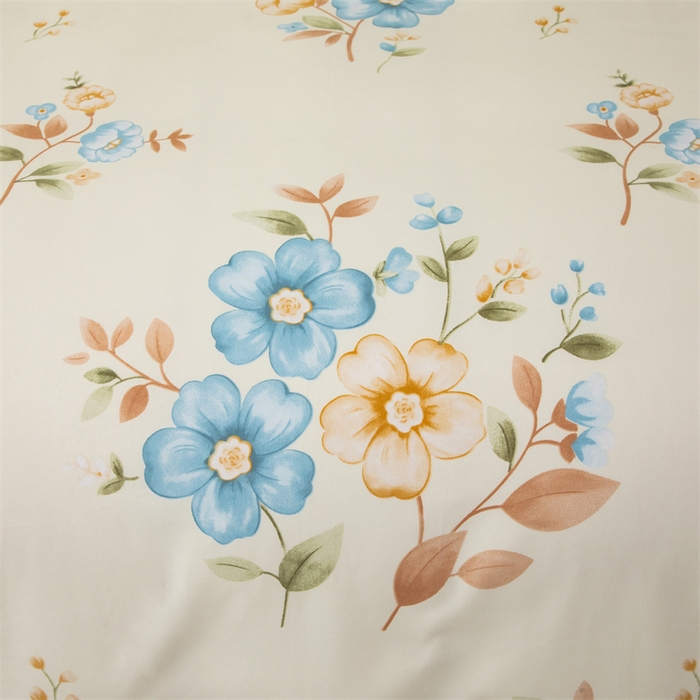 91家纺网 家纺一手货源 找家纺 佳宇轩 2026新款爆款140克独版植物羊绒加厚斜纹磨毛四件套 芳华