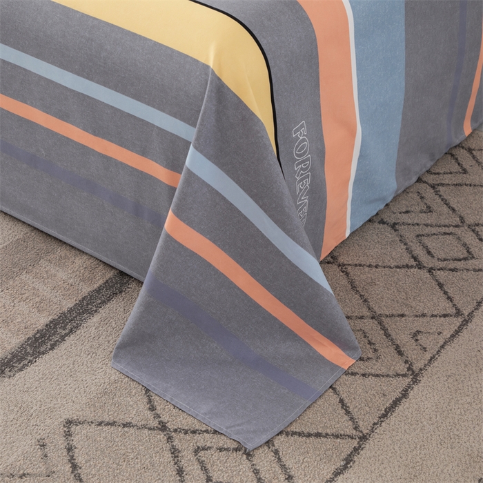 91家纺网 家纺一手货源 找家纺 佳宇轩 2026新款爆款140克独版植物羊绒加厚斜纹磨毛四件套 格兰特