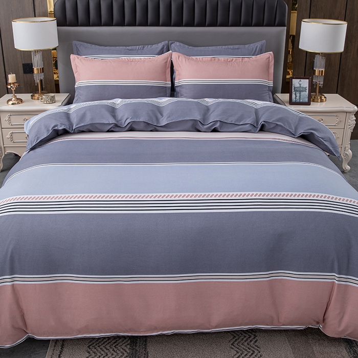 91家纺网 家纺一手货源 找家纺 佳宇轩 2026新款爆款140克独版植物羊绒加厚斜纹磨毛四件套 凡赛尔