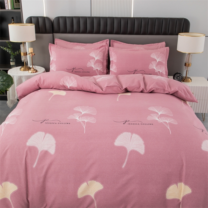 91家纺网 家纺一手货源 找家纺 佳宇轩 2026新款爆款140克独版植物羊绒加厚斜纹磨毛四件套 佳期如梦