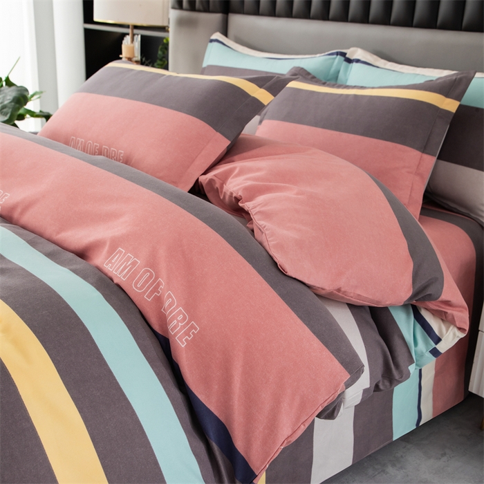 91家纺网 家纺一手货源 找家纺 佳宇轩 2026新款爆款140克独版植物羊绒加厚斜纹磨毛四件套 乐享