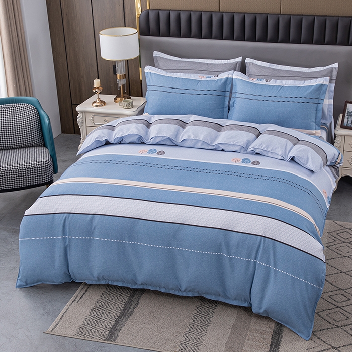 91家纺网 家纺一手货源 找家纺 佳宇轩 2026新款爆款140克独版植物羊绒加厚斜纹磨毛四件套 快乐空间