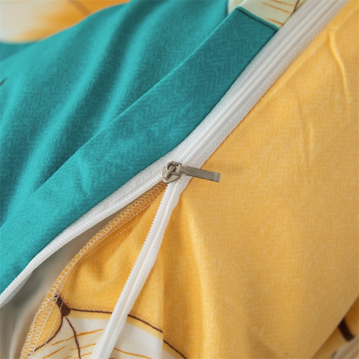 91家纺网 家纺一手货源 找家纺 佳宇轩 2026新款爆款140克独版植物羊绒加厚斜纹磨毛四件套 热带风情