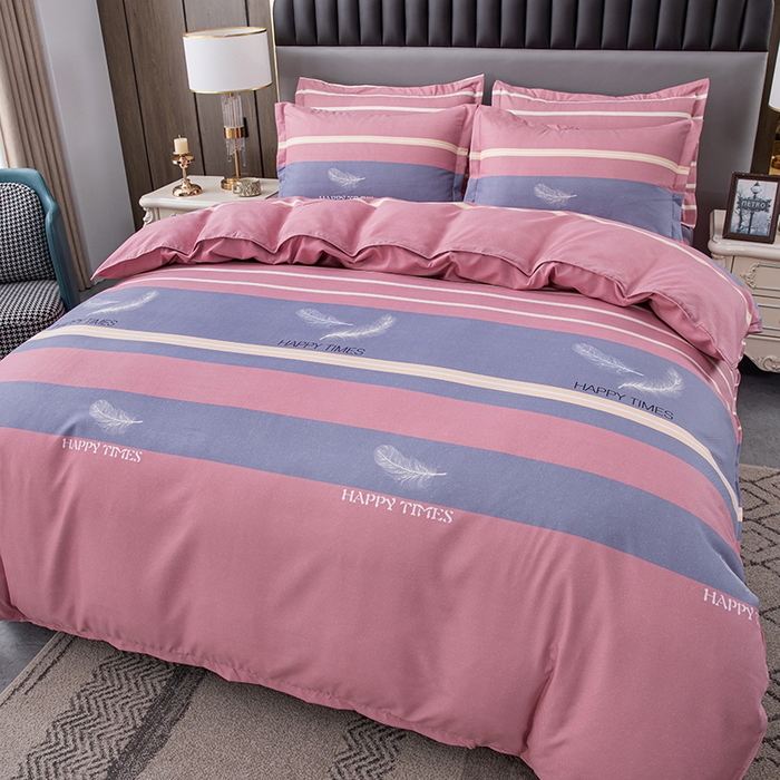 91家纺网 家纺一手货源 找家纺 佳宇轩 2026新款爆款140克独版植物羊绒加厚斜纹磨毛四件套 千与千寻