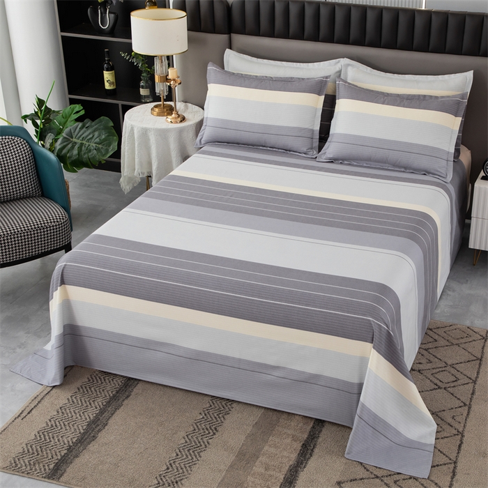 91家纺网 家纺一手货源 找家纺 佳宇轩 2026新款爆款140克独版植物羊绒加厚斜纹磨毛四件套 布鲁斯