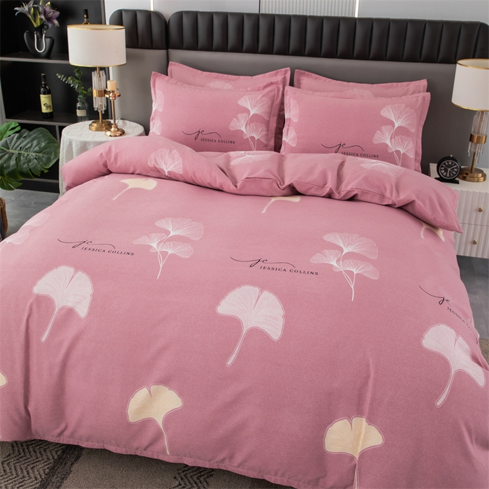 91家纺网 家纺一手货源 找家纺 佳宇轩 2026新款爆款140克独版植物羊绒加厚斜纹磨毛四件套 佳期如梦