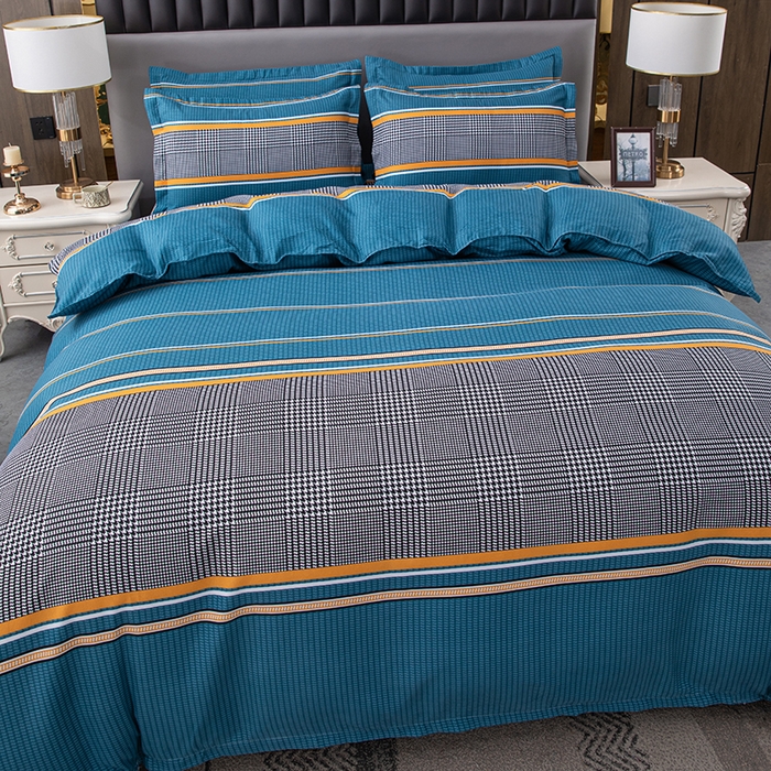 91家纺网 家纺一手货源 找家纺 佳宇轩 2026新款爆款140克独版植物羊绒加厚斜纹磨毛四件套 自由