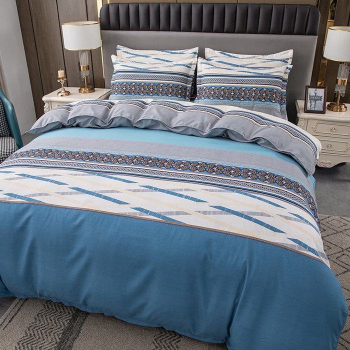 91家纺网 家纺一手货源 找家纺 佳宇轩 2026新款爆款140克独版植物羊绒加厚斜纹磨毛四件套 奥斯汀