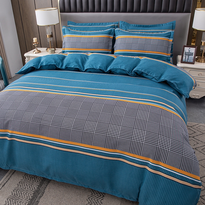 91家纺网 家纺一手货源 找家纺 佳宇轩 2026新款爆款140克独版植物羊绒加厚斜纹磨毛四件套 自由