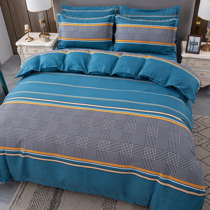 91家纺网 家纺一手货源 找家纺 佳宇轩 2026新款爆款140克独版植物羊绒加厚斜纹磨毛四件套 自由