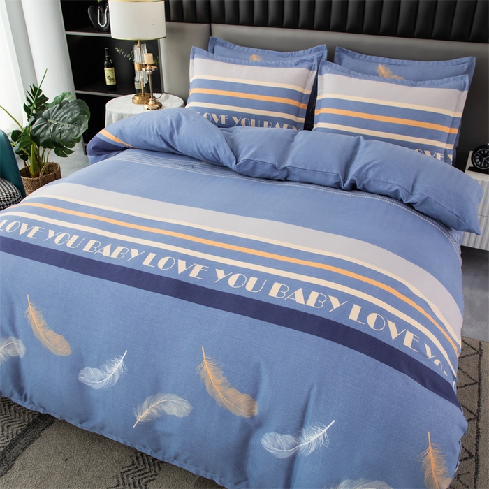 91家纺网 家纺一手货源 找家纺 佳宇轩 2026新款爆款140克独版植物羊绒加厚斜纹磨毛四件套 妙羽