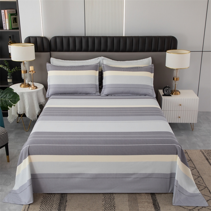 91家纺网 家纺一手货源 找家纺 佳宇轩 2026新款爆款140克独版植物羊绒加厚斜纹磨毛四件套 布鲁斯