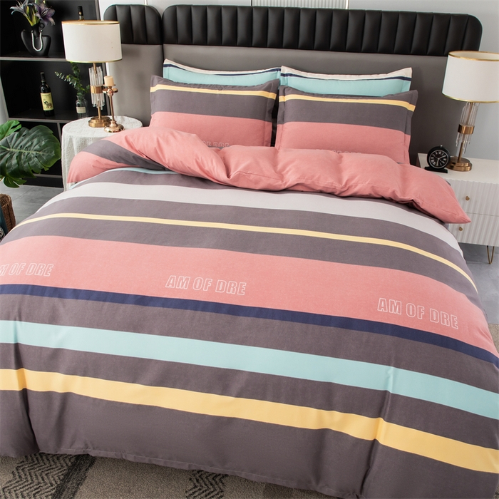 91家纺网 家纺一手货源 找家纺 佳宇轩 2026新款爆款140克独版植物羊绒加厚斜纹磨毛四件套 乐享