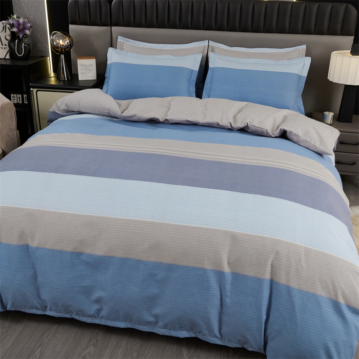 91家纺网 家纺一手货源 找家纺 佳宇轩 2026新款爆款140克独版植物羊绒加厚斜纹磨毛四件套 伽罗