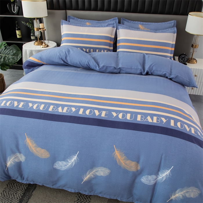 91家纺网 家纺一手货源 找家纺 佳宇轩 2026新款爆款140克独版植物羊绒加厚斜纹磨毛四件套 妙羽