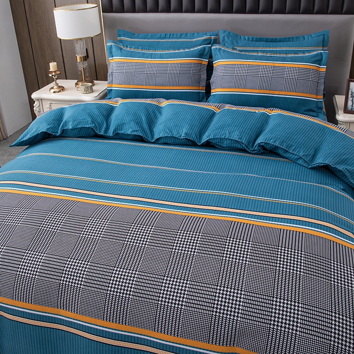 91家纺网 家纺一手货源 找家纺 佳宇轩 2026新款爆款140克独版植物羊绒加厚斜纹磨毛四件套 自由