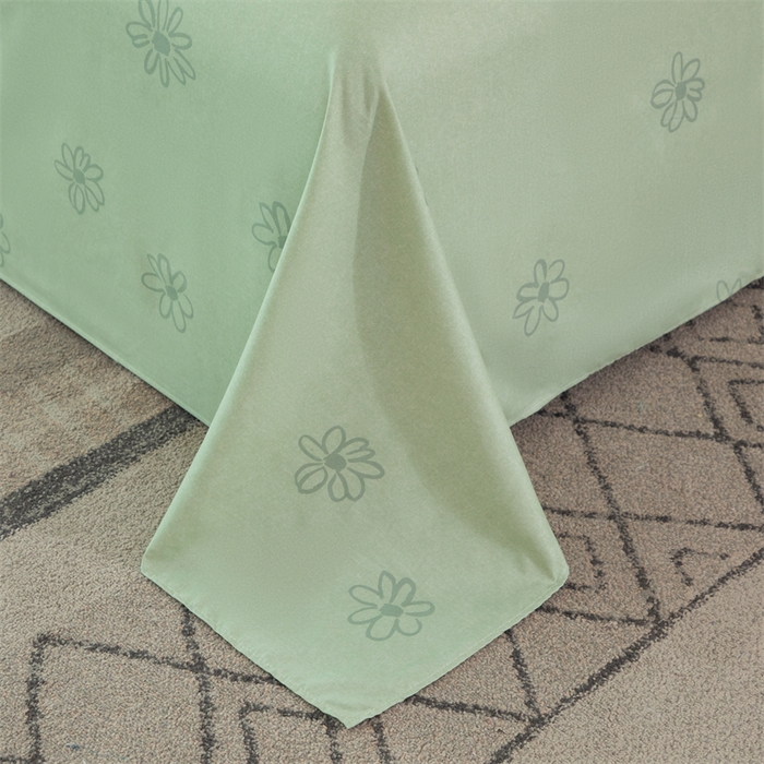 91家纺网 家纺一手货源 找家纺 佳宇轩 2026新款爆款140克独版植物羊绒加厚斜纹磨毛四件套 悠悠仙草