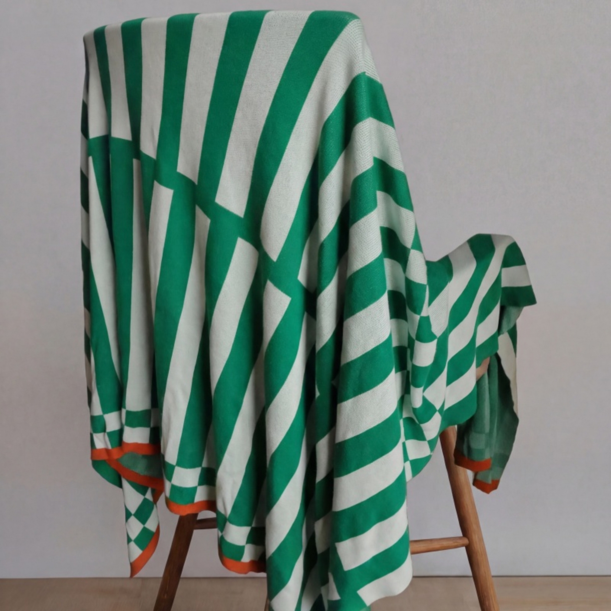 91家纺网 家纺一手货源 找家纺 暖绵绵家纺 2026新款多巴胺轻生活毯午睡毯盖毯毯子-珂莉斯（券后/折后最低零售价162元） 珂莉斯-绿色