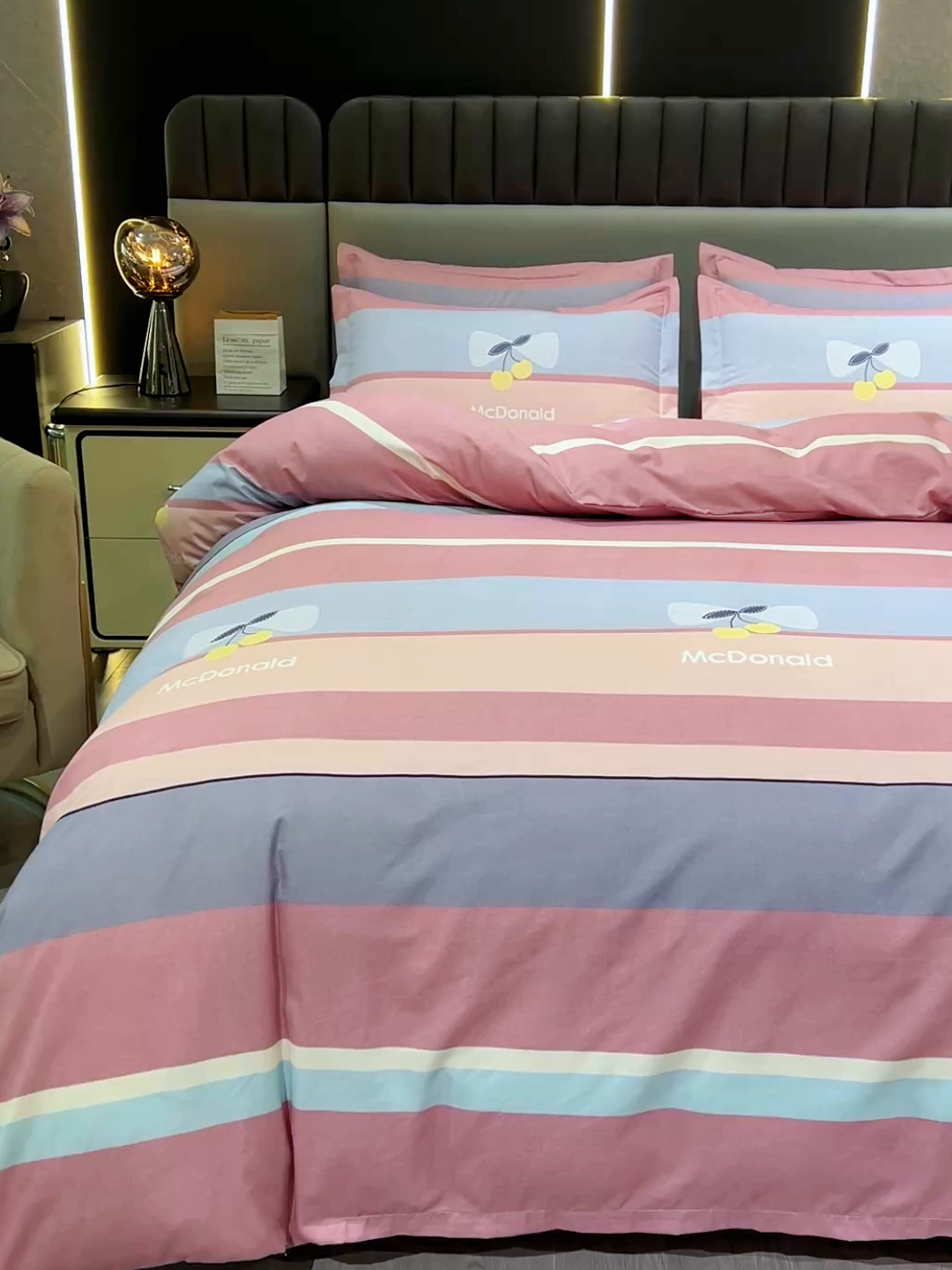 91家纺网 家纺一手货源 找家纺 佳宇轩 2026新款爆款140克独版植物羊绒加厚斜纹磨毛四件套 唯一