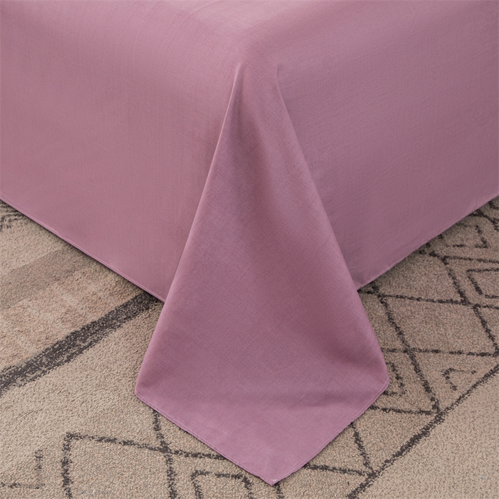 91家纺网 家纺一手货源 找家纺 佳宇轩 2026新款爆款140克独版植物羊绒加厚斜纹磨毛四件套 紫韵花开