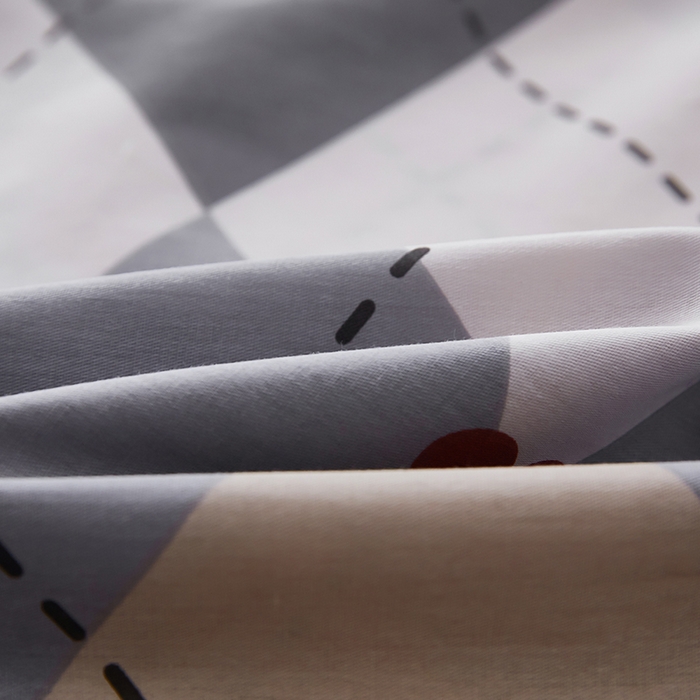 91家纺网 家纺一手货源 找家纺 三盛源 2026新款小清新全棉纯棉双人长枕套靠枕套加长枕芯套单件1.8米学生宿舍 文景