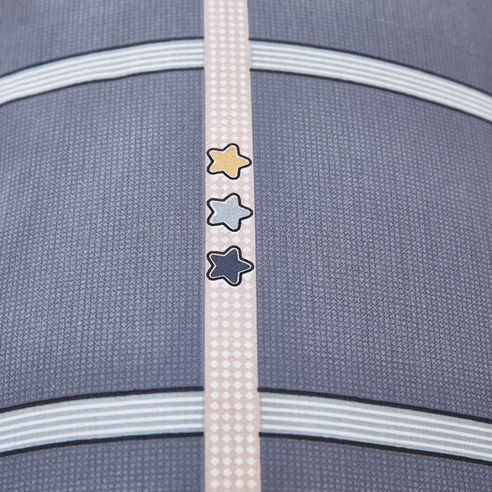 91家纺网 家纺一手货源 找家纺 三盛源 2026新款小清新全棉纯棉双人长枕套靠枕套加长枕芯套单件1.8米学生宿舍 绅士品格-兰