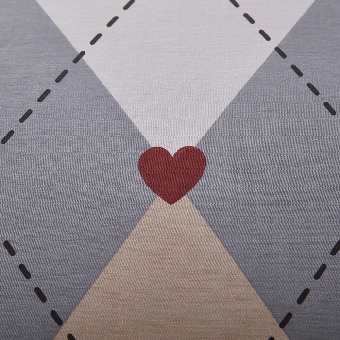 91家纺网 家纺一手货源 找家纺 三盛源 2026新款小清新全棉纯棉双人长枕套靠枕套加长枕芯套单件1.8米学生宿舍 文景