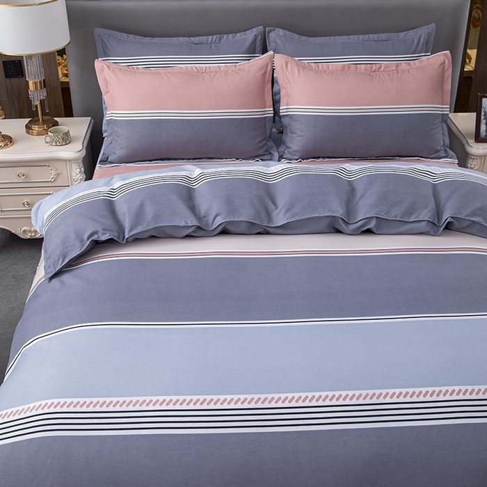 91家纺网 家纺一手货源 找家纺 佳宇轩 2026新款爆款140克独版植物羊绒加厚斜纹磨毛四件套 凡赛尔