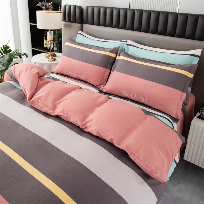 91家纺网 家纺一手货源 找家纺 佳宇轩 2026新款爆款140克独版植物羊绒加厚斜纹磨毛四件套 乐享