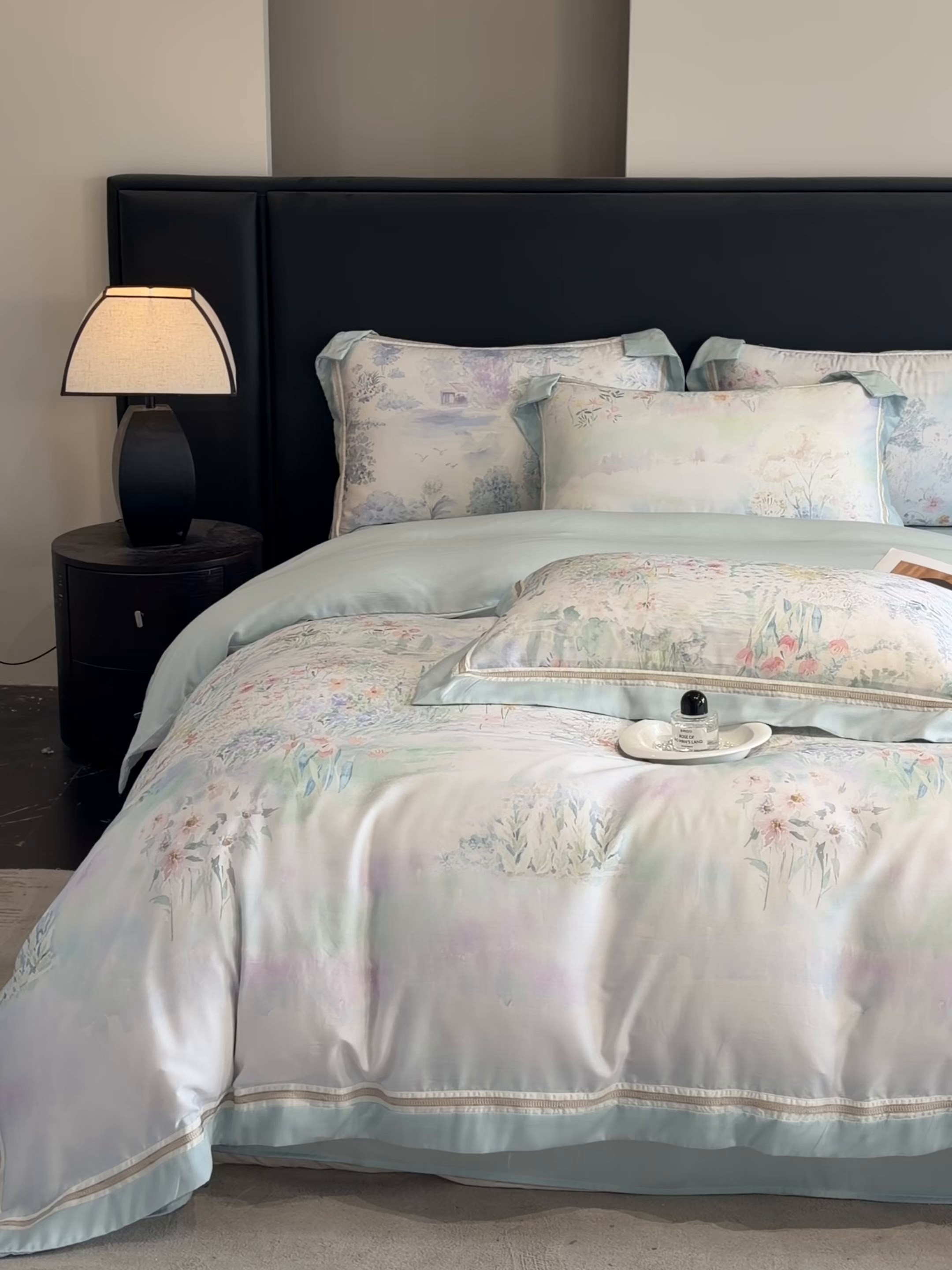 91家纺网 家纺一手货源 找家纺 （总）博纳家纺 2026新款林间鹿语系列天丝四件套