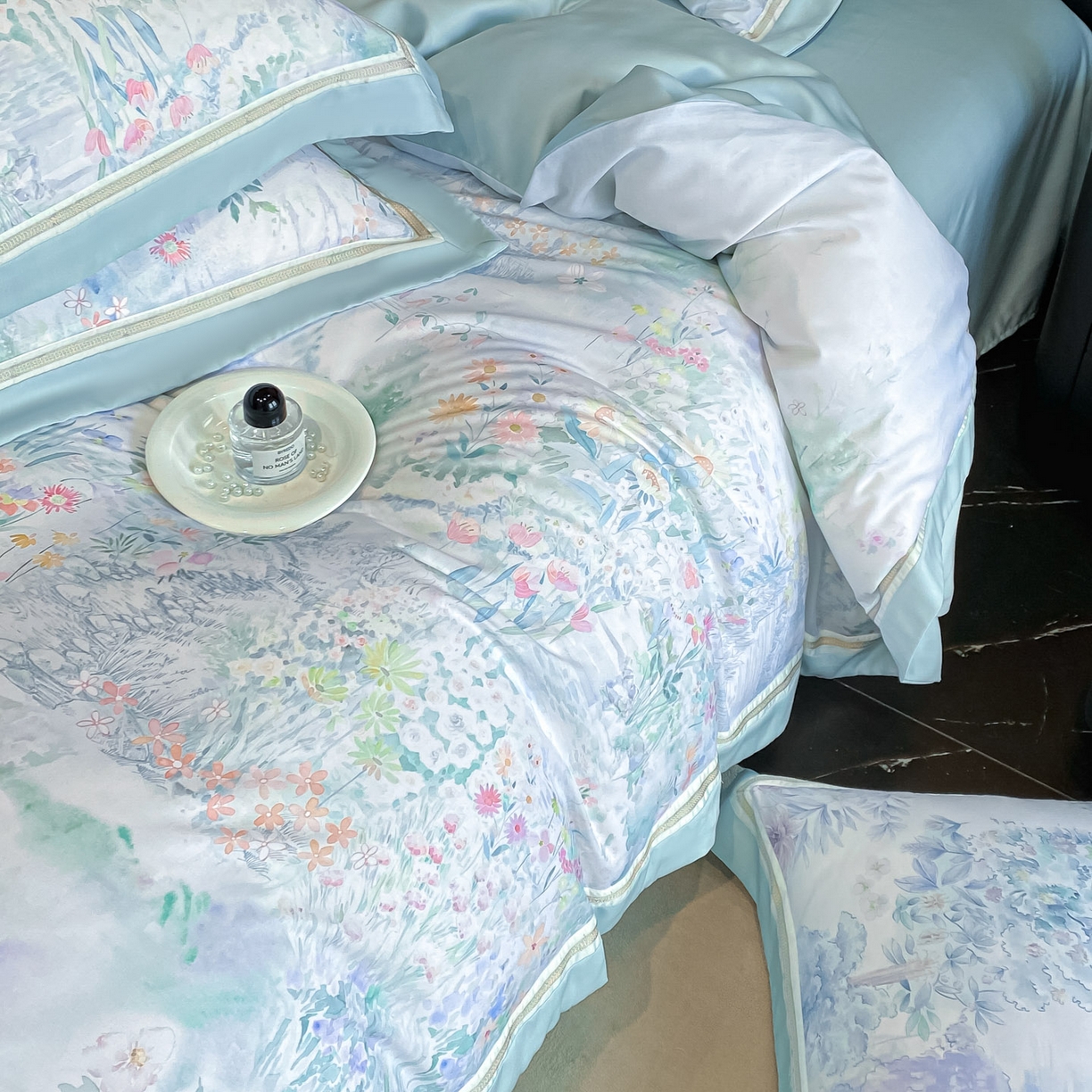 91家纺网 家纺一手货源 找家纺 （总）博纳家纺 2026新款林间鹿语系列天丝四件套