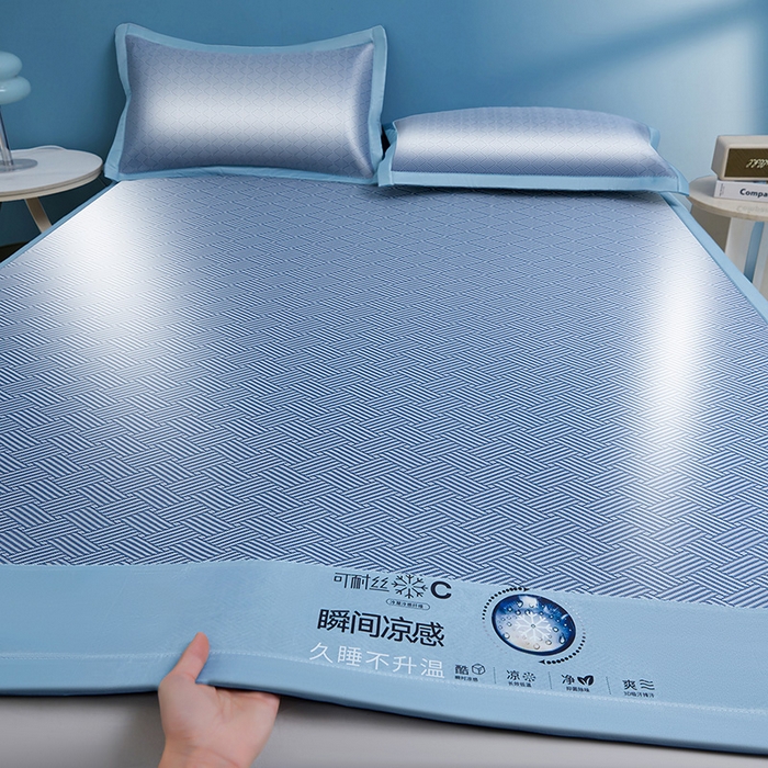 91家纺网 家纺一手货源 找家纺 （总）义博家纺 2026新款碳光提花冰丝席床席款床单款,饼干格 冰蓝,饼干格 梦灰,饼干格 雅粉,饼干格 椰棕,千鸟格 冰蓝,千鸟格 梦灰,千鸟格 雅粉,千鸟格 椰棕