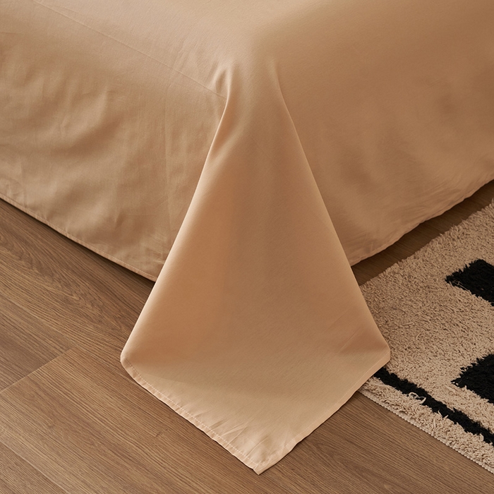 91家纺网 家纺一手货源 找家纺 简如 2026新款里外纯棉色织提花棉花夏被空调被夏凉被四件套瑞拉系列 瑞拉-米黄