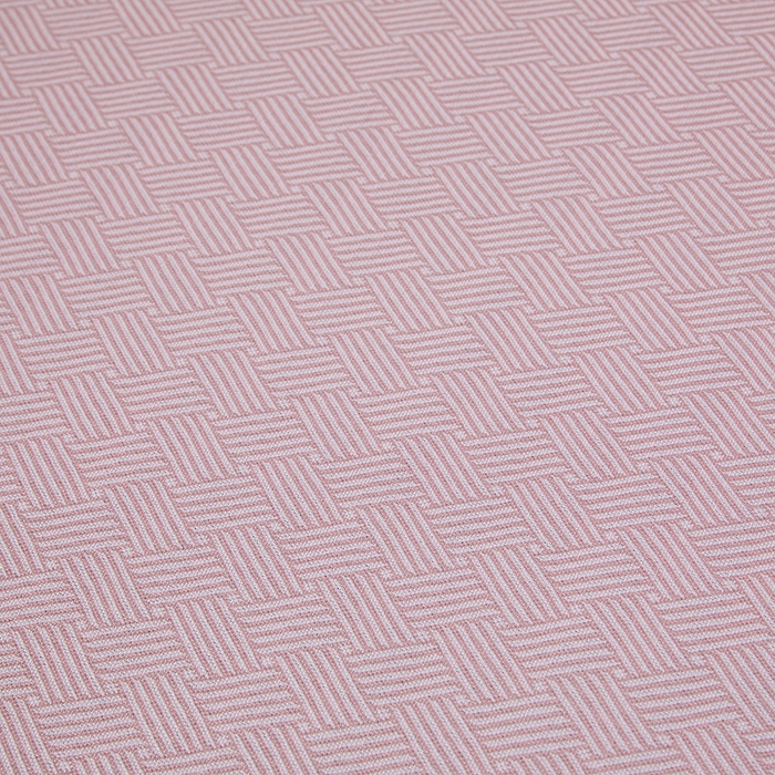 91家纺网 家纺一手货源 找家纺 义博家纺 2026新款碳光提花冰丝席床席款床单款 饼干格 雅粉