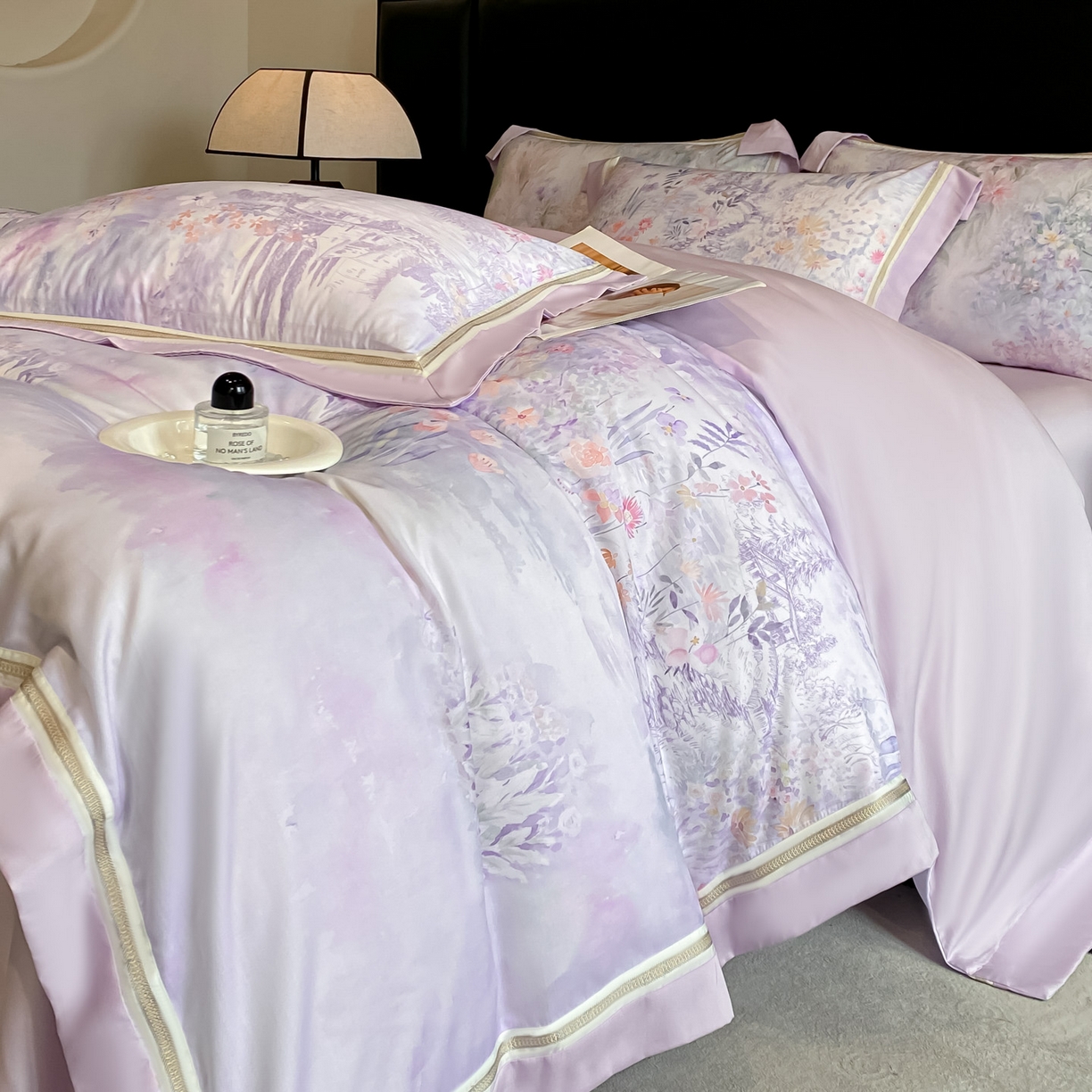 91家纺网 家纺一手货源 找家纺 （总）博纳家纺 2026新款林间鹿语系列天丝四件套