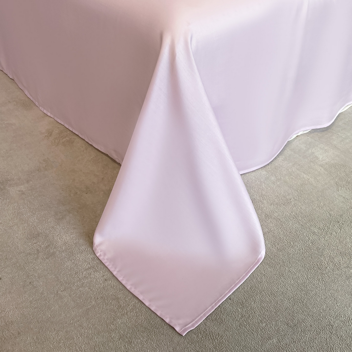 91家纺网 家纺一手货源 找家纺 博纳家纺 2026新款林间鹿语系列天丝四件套 春野序-浅紫