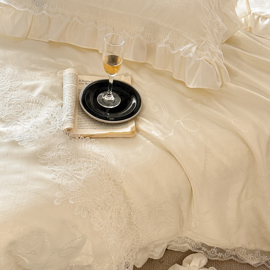 91家纺网 家纺一手货源 找家纺 首尔家纺 2026春夏新款水洗真丝冰丝夏被夏凉被空调被 梦境-米白