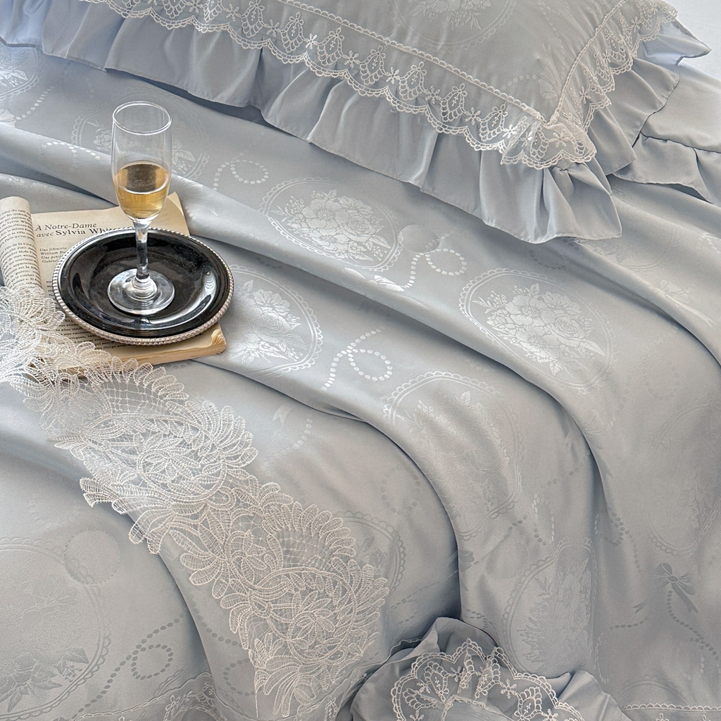 91家纺网 家纺一手货源 找家纺 首尔家纺 2026春夏新款水洗真丝冰丝夏被夏凉被空调被 梦境-天空蓝