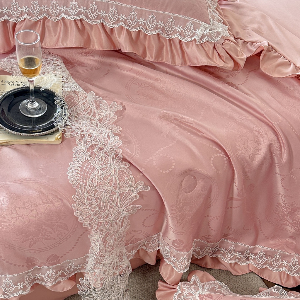 91家纺网 家纺一手货源 找家纺 首尔家纺 2026春夏新款水洗真丝冰丝夏被夏凉被空调被 梦境-豆沙