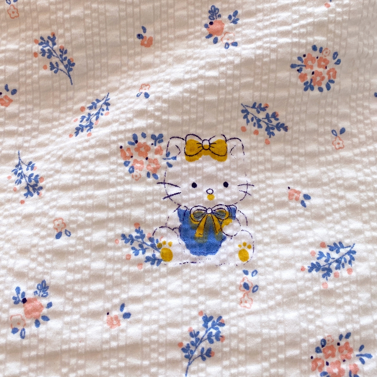 91家纺网 家纺一手货源 找家纺 爱橙家纺（原艾橙家纺） 2026春夏新款A类高品质110克超柔泡芙纱四件套 花町软猫