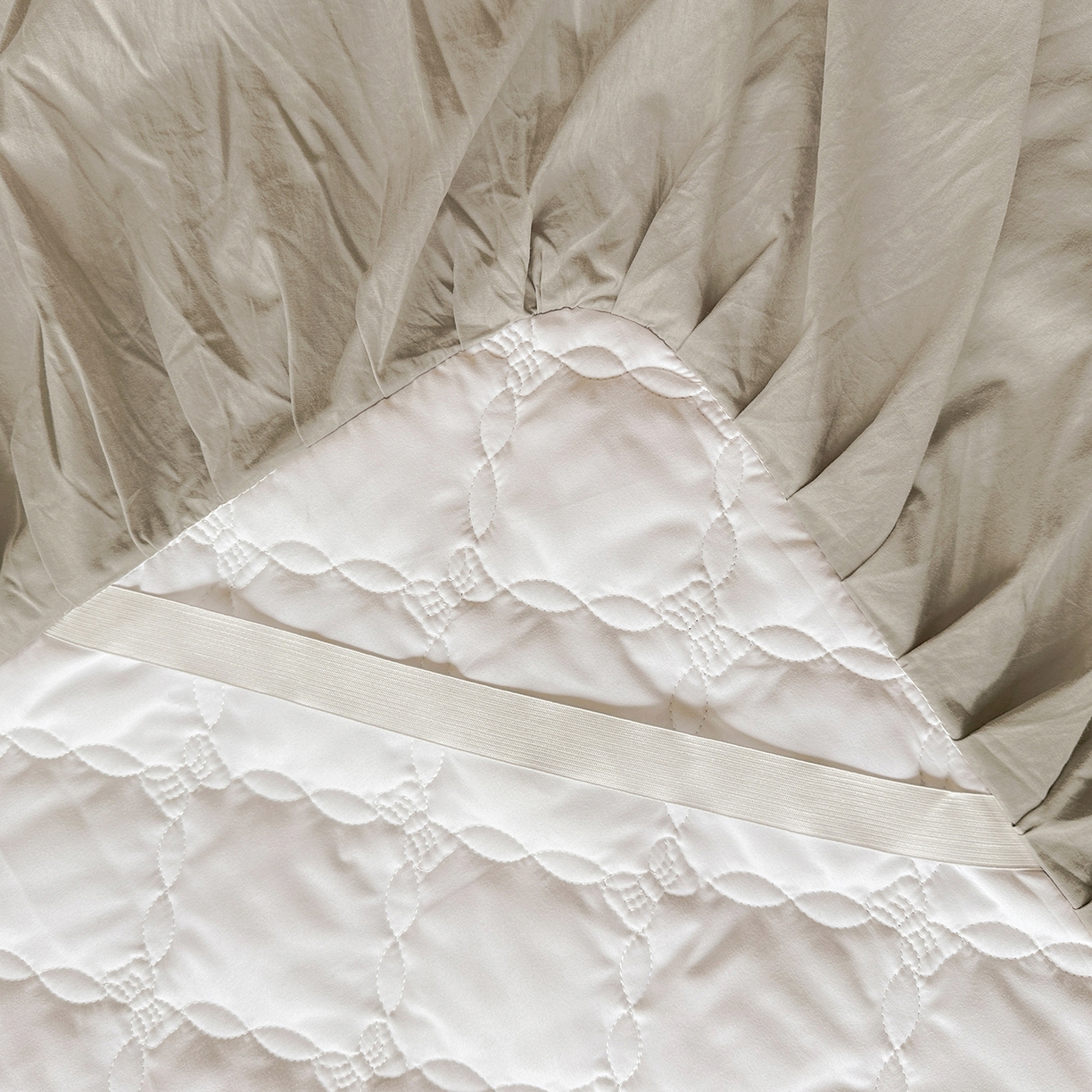 91家纺网 家纺一手货源 找家纺 佳笠家居 2026春夏新款A类韩版全棉水洗棉新疆棉花少女风床裙单件床裙单品单床裙-床拍图 床裙款-枫舞灰