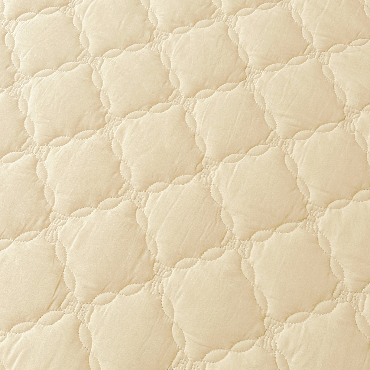 91家纺网 家纺一手货源 找家纺 佳笠家居 2026春夏新款A类韩版全棉水洗棉新疆棉花少女风床裙单件床裙单品单床裙-床拍图 床裙款-象牙黄