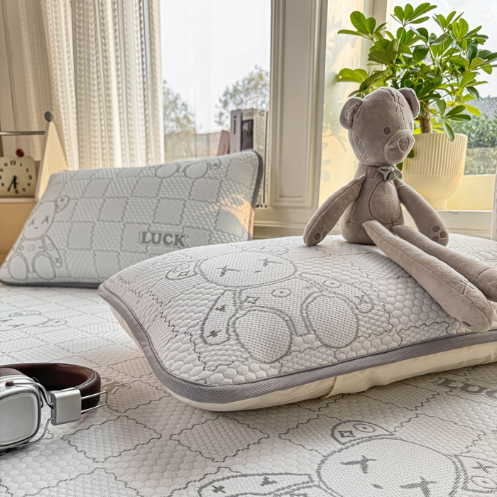 91家纺网 家纺一手货源 找家纺 爱屋及屋 2026新款冰豆豆提花凉席 浅灰