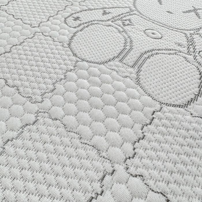 91家纺网 家纺一手货源 找家纺 爱屋及屋 2026新款冰豆豆提花凉席 浅灰