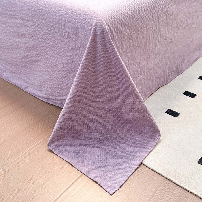 91家纺网 家纺一手货源 找家纺 （总）诺梵 2026新款高克重泡芙纱夏凉被四件套单夏被