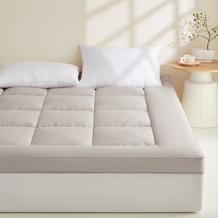 91家纺网 家纺一手货源 找家纺 蓝冰家纺 2026新款灰色立体床垫