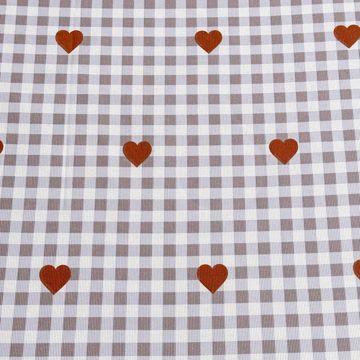 91家纺网 家纺一手货源 找家纺 仟网汇 2026新款老粗布蕾丝花边凉席席子三件套（无纺布手提包装） 格子爱心