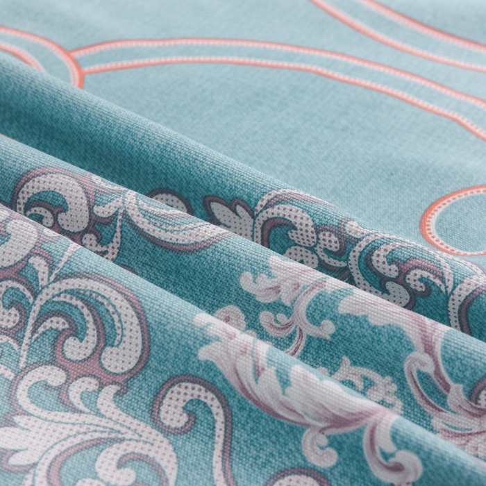 91家纺网 家纺一手货源 找家纺 仟网汇 2026新款老粗布蕾丝花边凉席席子三件套（无纺布手提包装） 欧式花