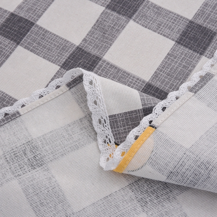 91家纺网 家纺一手货源 找家纺 仟网汇 2026新款老粗布蕾丝花边凉席席子三件套（无纺布手提包装） 幽香