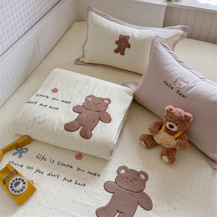 91家纺网 家纺一手货源 找家纺 （总）暖生活 2026新款工艺款全棉水洗棉夏被四件套夏凉被空调被